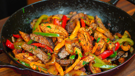 Chimichurri Steak Fajitas