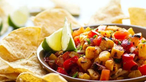 Chipotle Pineapple Salsa
