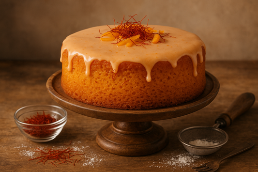 Orange Saffron Cake
