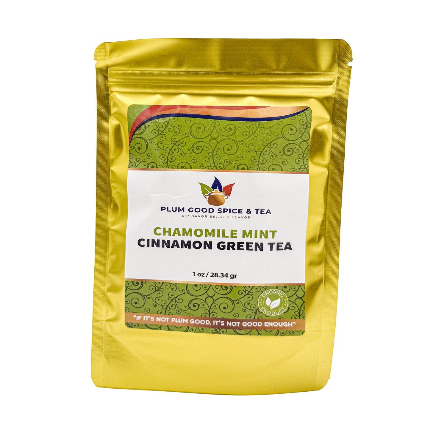 Chamomile Mint Cinnamon Green Tea