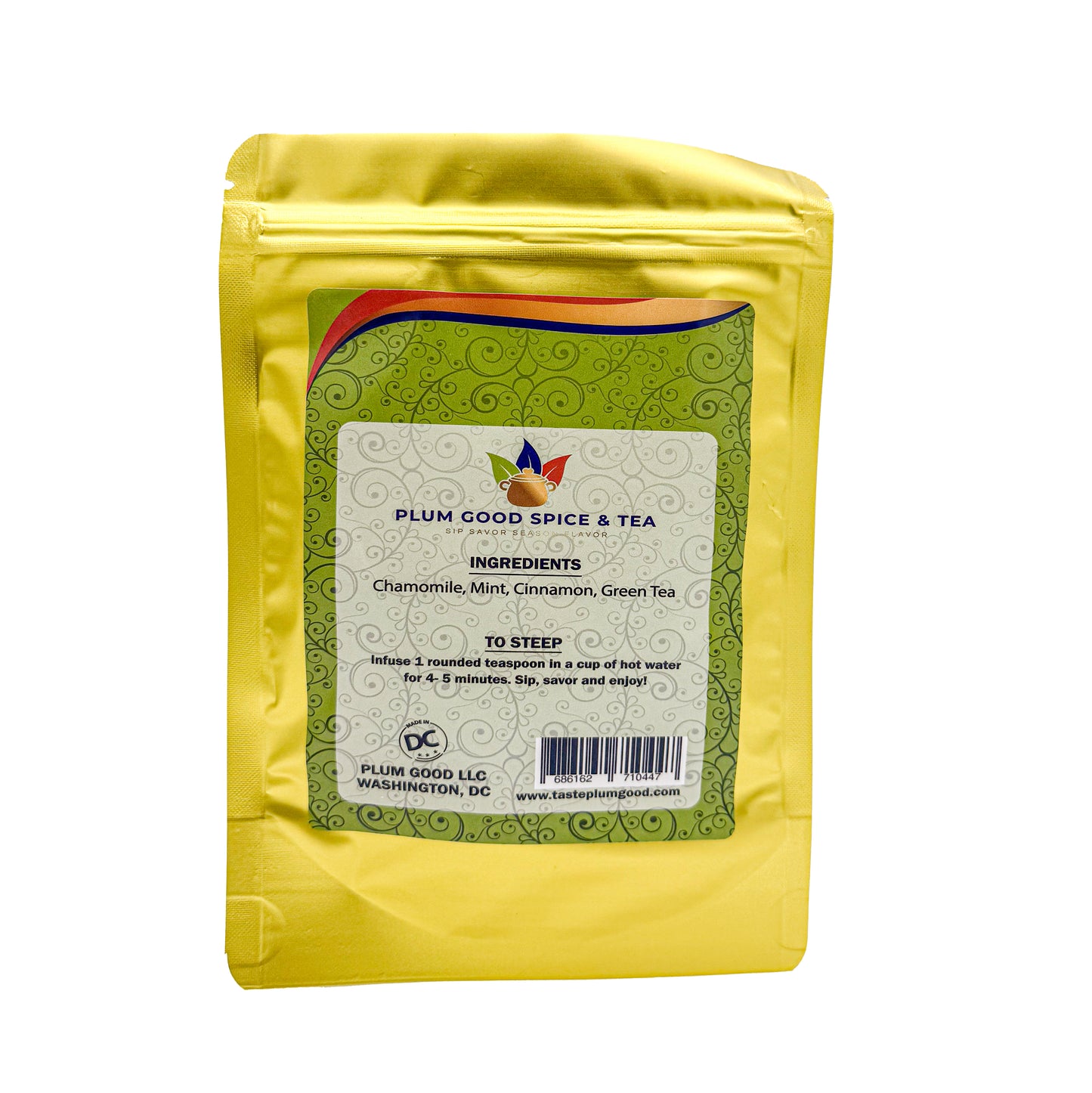 Chamomile Mint Cinnamon Green Tea