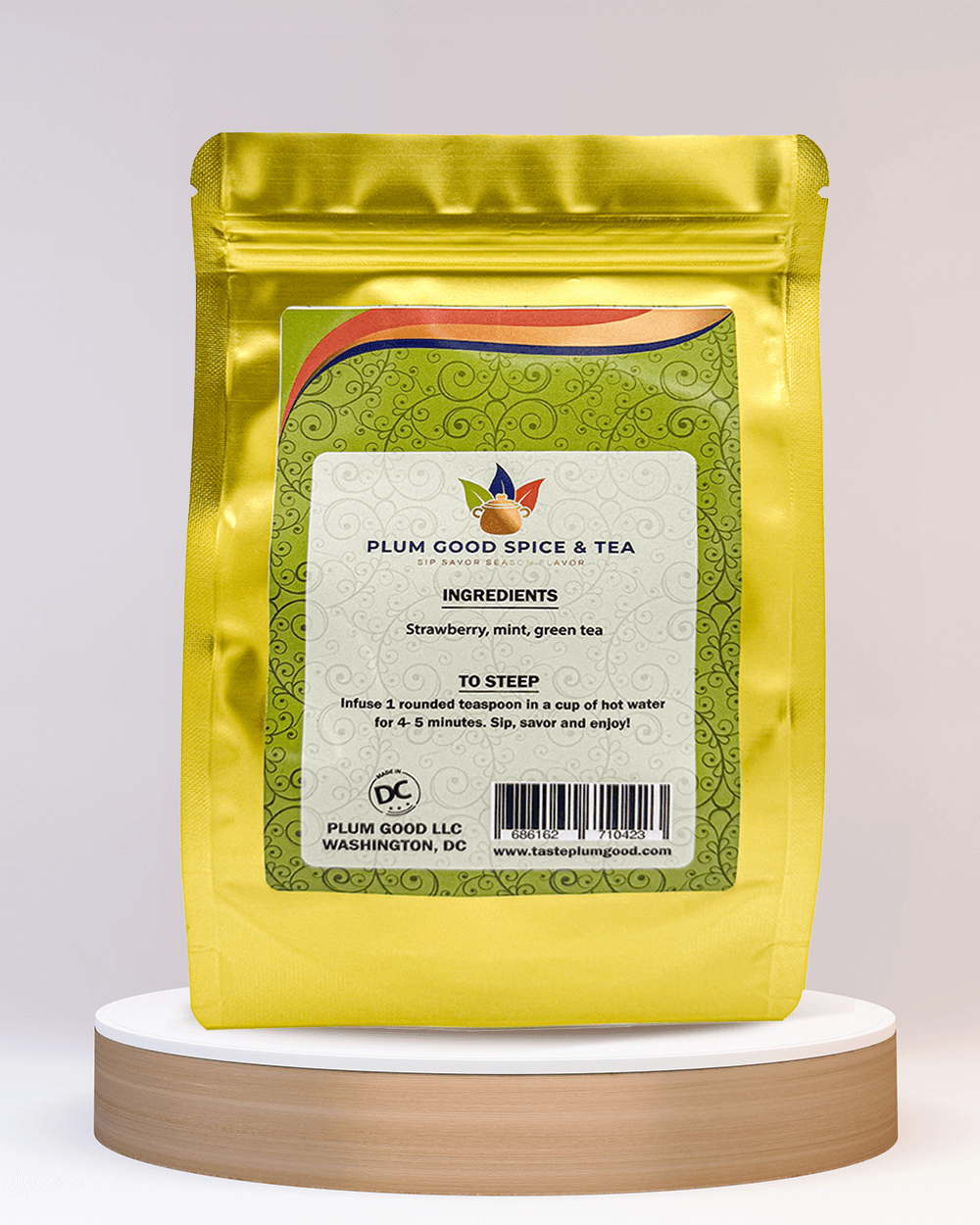 Strawberry Mint Green Tea