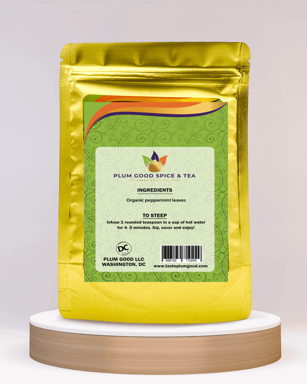 Organic Peppermint Tea