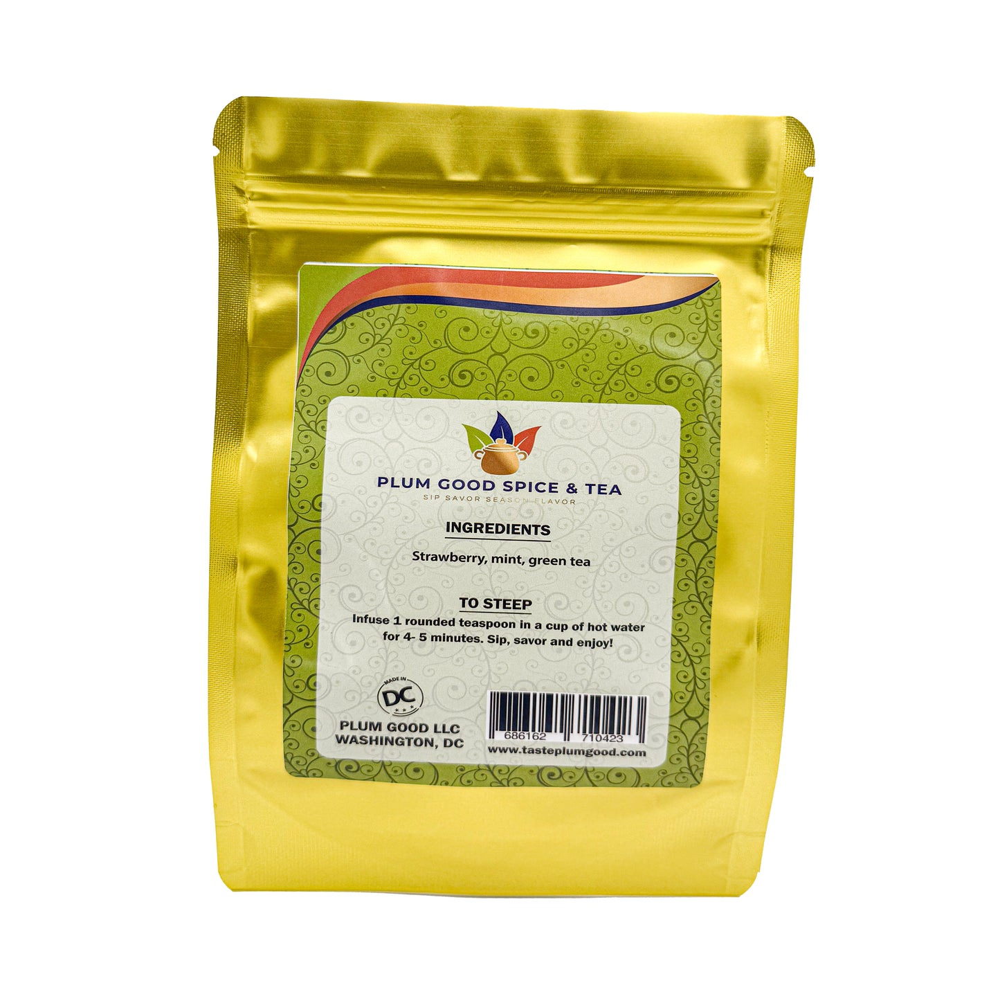 Strawberry Mint Green Tea