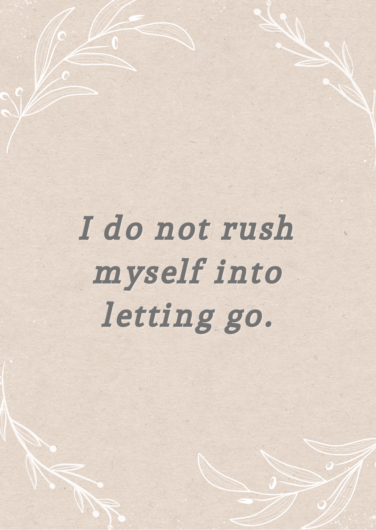 AFFIRMATION CARDS - RELEASE