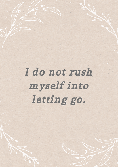 AFFIRMATION CARDS - RELEASE