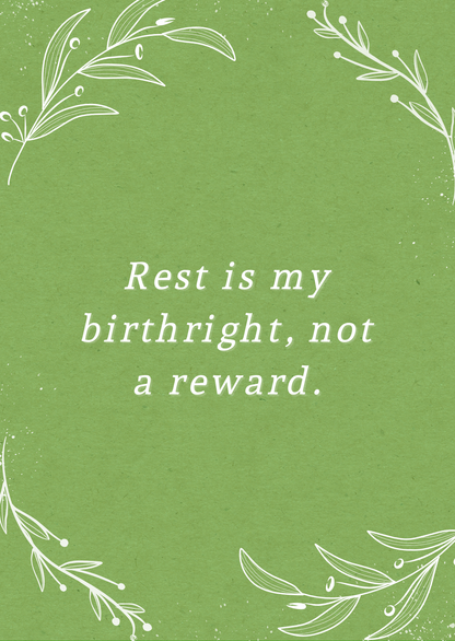 AFFIRMATION CARDS - RESTORATION